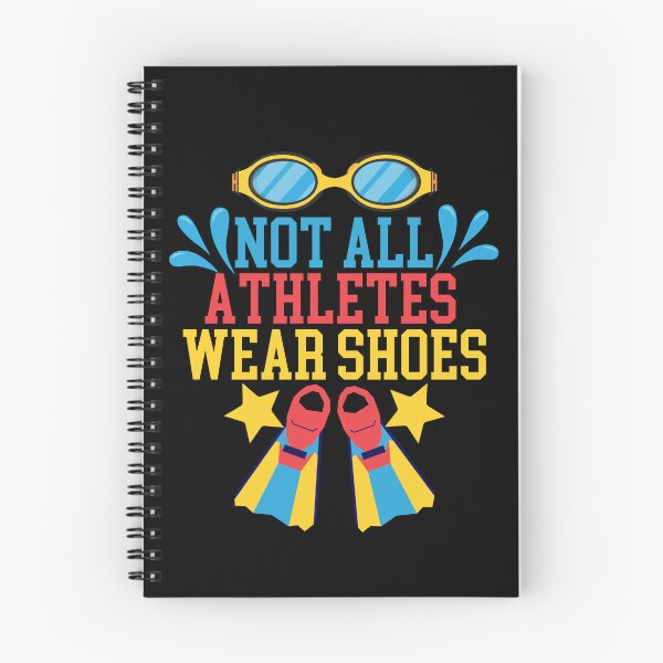 Item preview, Not all athletes wear shoes - swim team designed and sold by EvergreenWhimsy.
