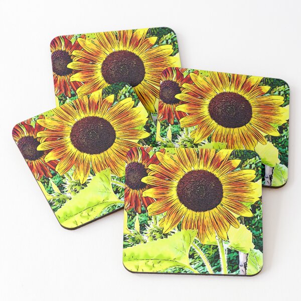 Item preview, Sunflower print designed and sold by Suzanne Cook.