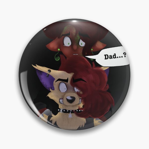Item preview, Topaz and Destroyer's Fight Pin designed and sold by TopazStudios.