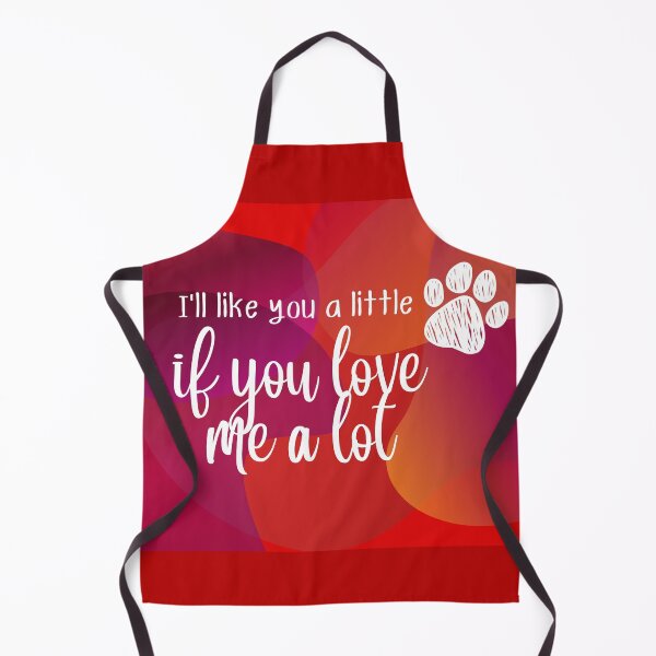 Item preview, I'll like you a little if you love me a lot - Abstract Red designed and sold by Sorry-NotSorry.