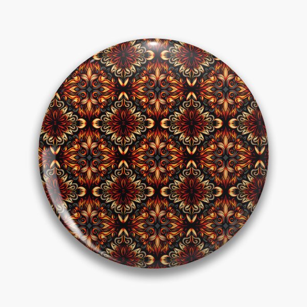 Item preview, Blazing Beauty: A Vibrant Seamless Pattern of Fiery Reds, Oranges, and Yellows designed and sold by Neffdesign.