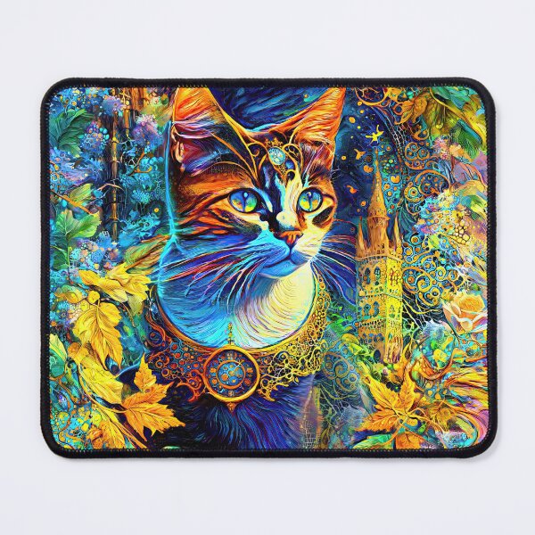 Item preview, Abstract Cat designed and sold by blackhalt.