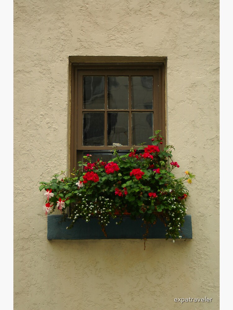 Thumbnail 2 of 2, Greeting Card, The Window designed and sold by expatraveler.