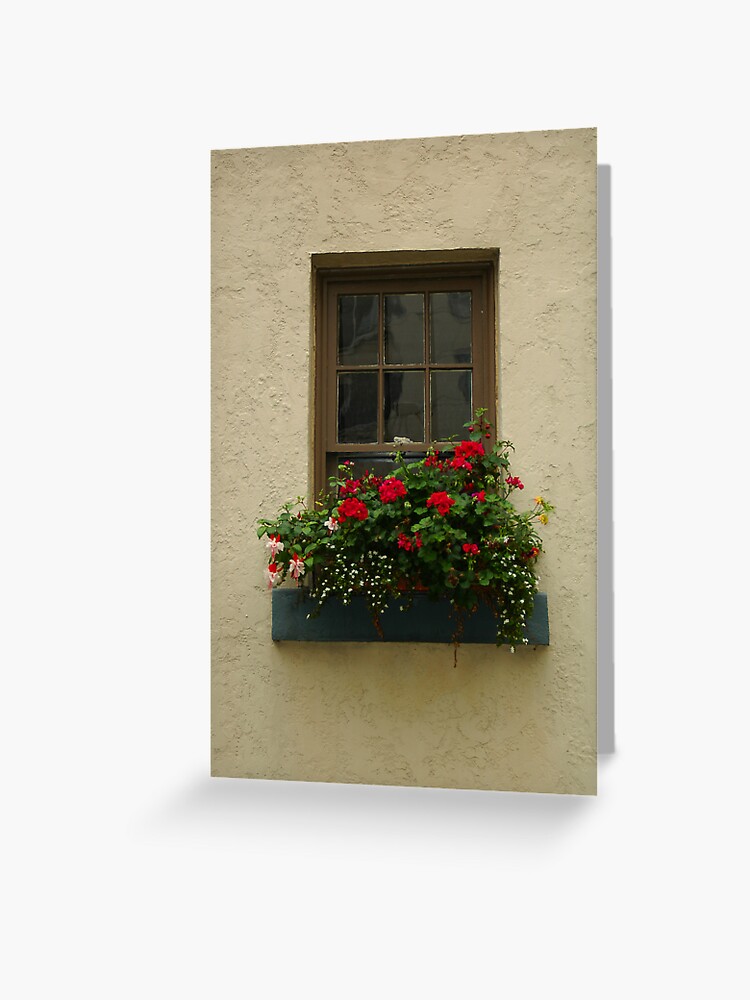 Thumbnail 1 of 2, Greeting Card, The Window designed and sold by expatraveler.