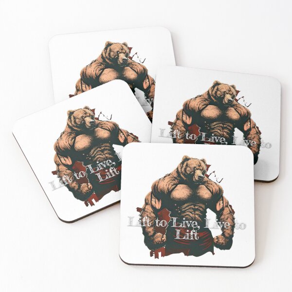 Item preview, Lift to Live, Live to LiftDesignBodybuilding Fitness Gym Workout Exercise Merch Print Design designed and sold by tengamerx.
