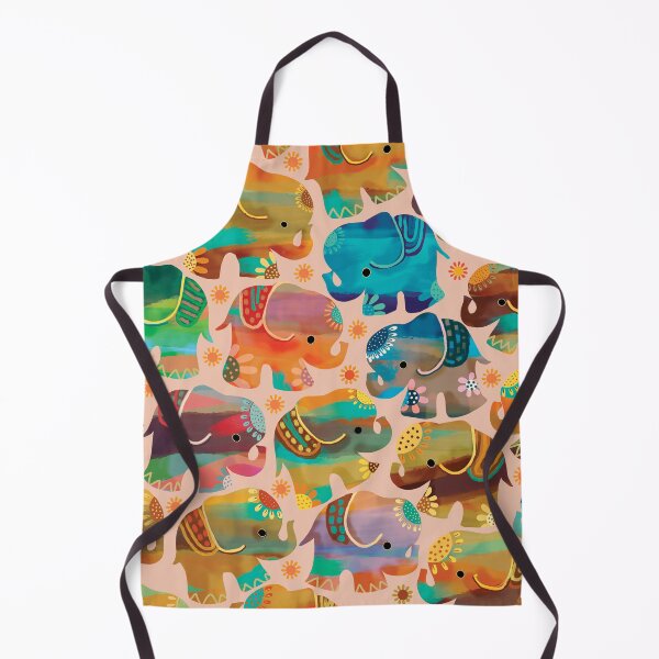 Item preview, Kawaii Jungle Elephants designed and sold by Karin Taylor.