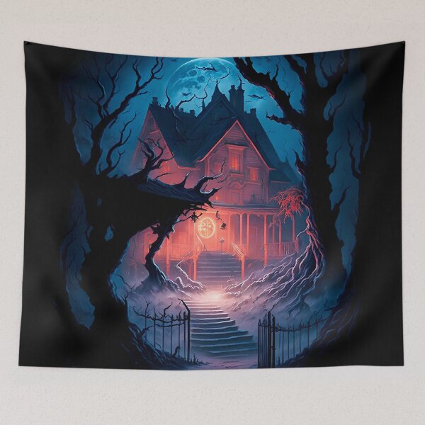 Item preview, Haunted halloween house 03 designed and sold by Alan Javier Cordoba Espinosa.