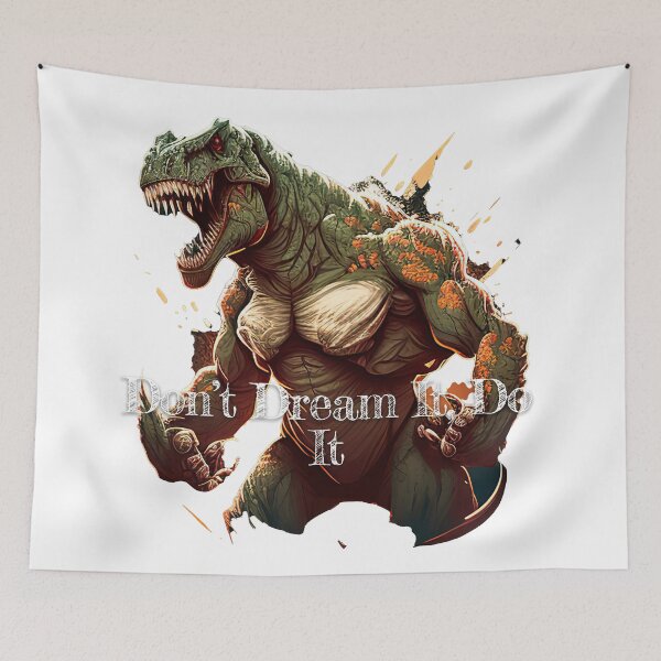 Item preview, Don't Dream It, Do ItDesignBodybuilding Fitness Gym Workout Exercise Merch Print Design designed and sold by tengamerx.