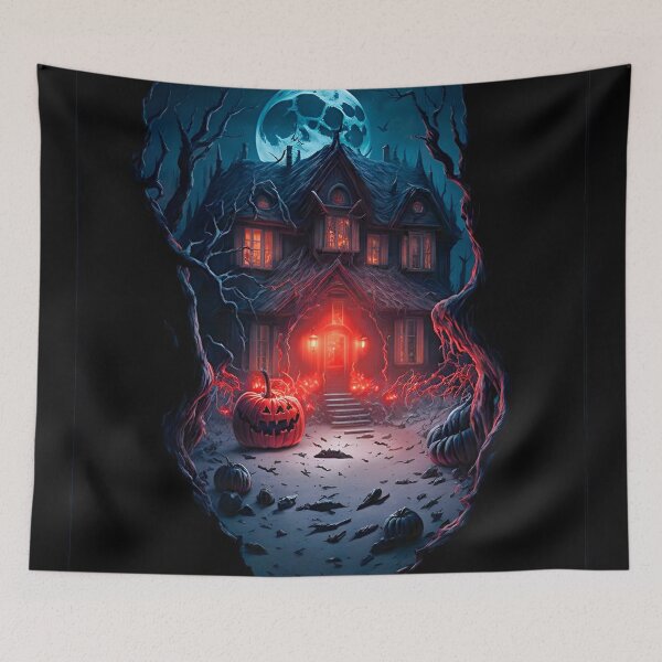 Item preview, Haunted halloween house 04 designed and sold by Alan Javier Cordoba Espinosa.