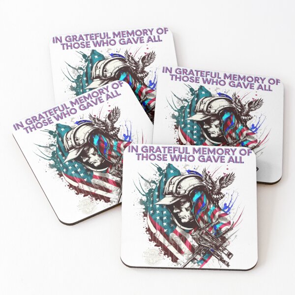 Item preview, Memorial Day - In grateful memory of those who gave all designed and sold by InStickers.