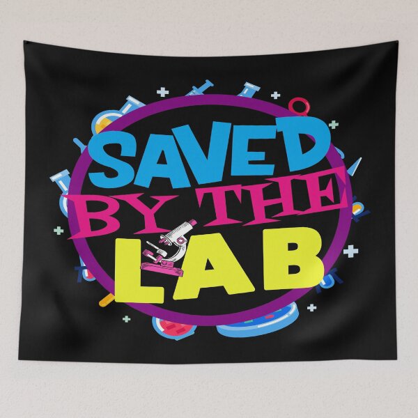 Item preview, SAVED BY THE LAB~LAB WEEK 2023 (2)MEDICAL LABORATORY SCIENTIST designed and sold by Hippiesole.