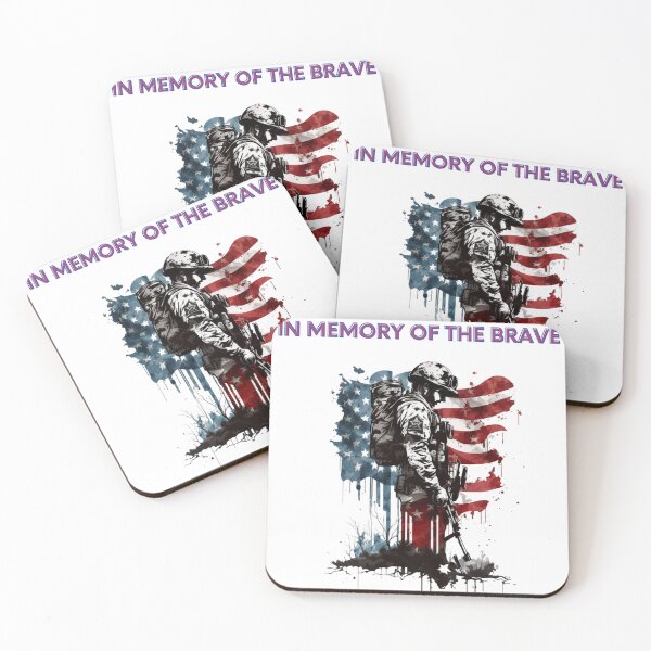 Item preview, Memorial Day - In memory of the brave designed and sold by InStickers.