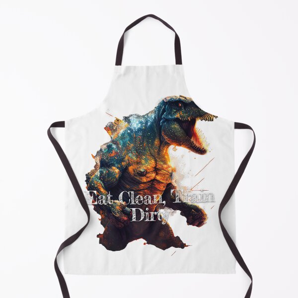 Item preview, Eat Clean, Train DirtyDesignBodybuilding Fitness Gym Workout Exercise Merch Print Design designed and sold by tengamerx.