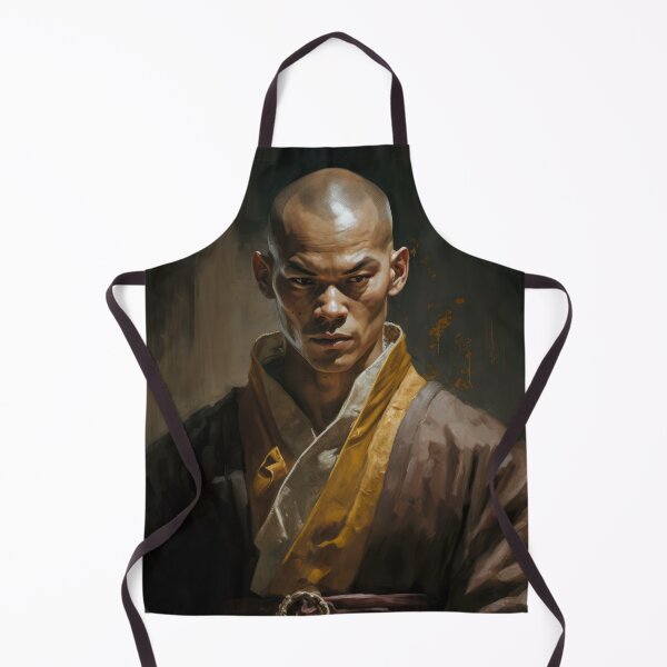 Item preview, Stern face of Shaolin designed and sold by ArtificialEye.