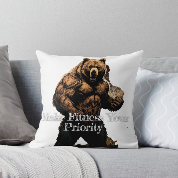 Aperçu de l'œuvre Make Fitness Your PriorityDesignBodybuilding Fitness Gym Workout Exercise Merch Print Design créée et vendue par tengamerx.
