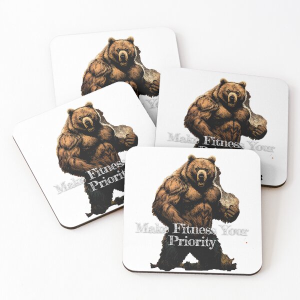 Artikelvorschau, Make Fitness Your PriorityDesignBodybuilding Fitness Gym Workout Exercise Merch Print Design entworfen und verkauft von tengamerx.