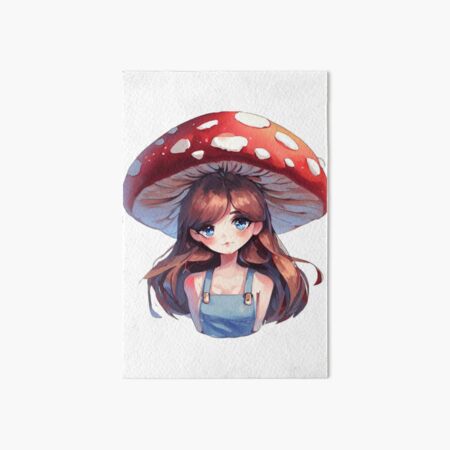 Anime Mushroom Art Prints for Sale  Redbubble