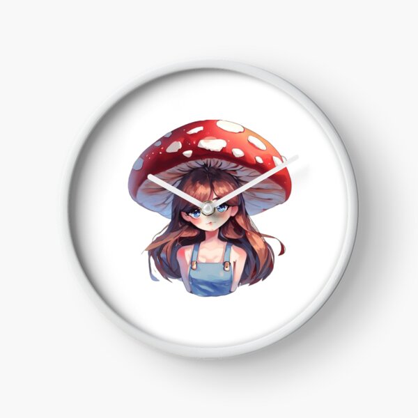 Item preview, cute mushroom girl designed and sold by Cyndarella.