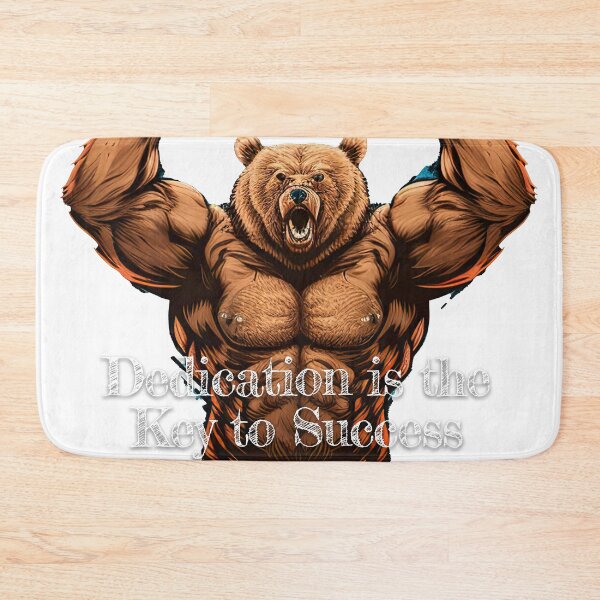 Item preview, Dedication is the Key to SuccessDesignBodybuilding Fitness Gym Workout Exercise Merch Print Design designed and sold by tengamerx.