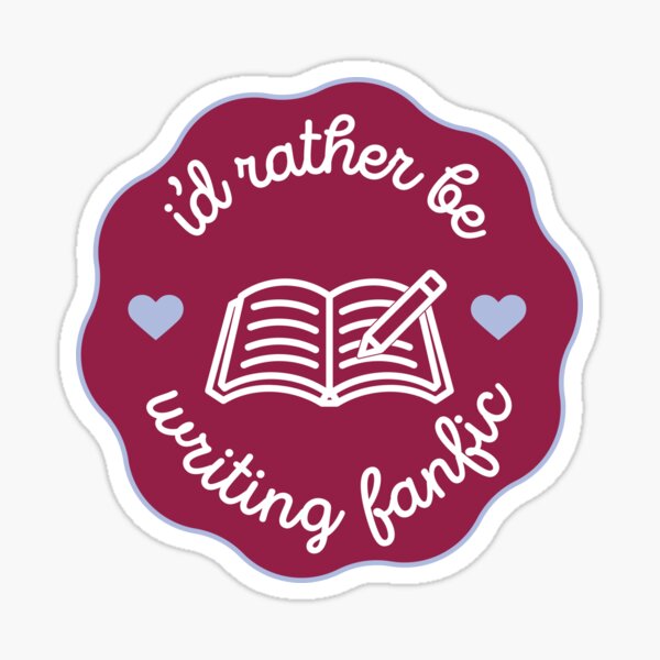 Artikel-Vorschau von Ich würde lieber Fanfic schreiben, designt und verkauft von pinbackcat.