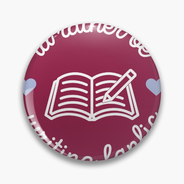 Item preview, I'd Rather be Writing Fanfic designed and sold by pinbackcat.