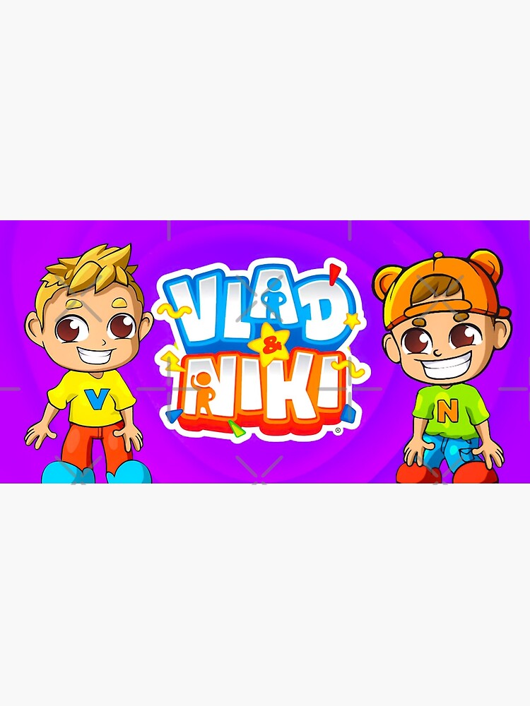 Cartoon Chibi Vlad Niki V Junge und N Junge süß Poster