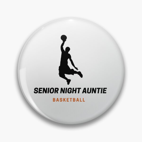 Item preview, Basketball Senior Night Auntie designed and sold by Paintandgo.