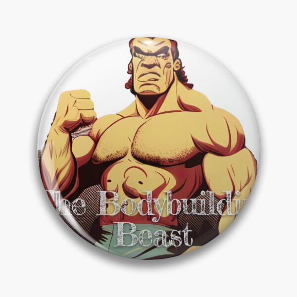 Item preview, The Bodybuilding BeastDesignBodybuilding Fitness Gym Workout Exercise Merch Print Design designed and sold by tengamerx.