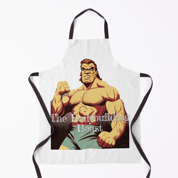 Item preview, The Bodybuilding BeastDesignBodybuilding Fitness Gym Workout Exercise Merch Print Design designed and sold by tengamerx.
