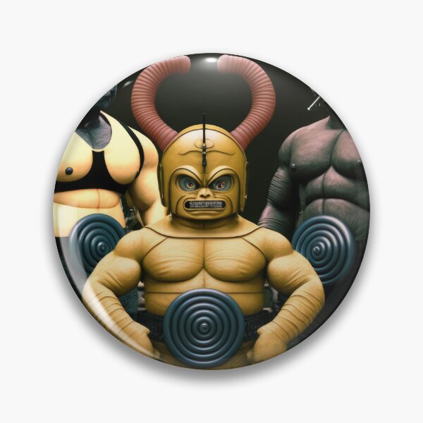 Item preview, 'Team Tubby' Muscle Bound Alien Race of Wrestling Warriors (Teletubby inspired) designed and sold by ArtificialEye.