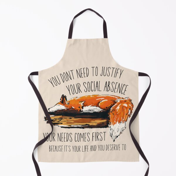 Item preview, You don't need to justify your social absence designed and sold by Krystalkayart.