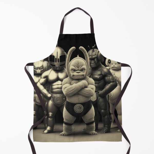 Item preview, 'Team Tubby' Muscle Bound Alien Race of Wrestling Warriors (Teletubby inspired) designed and sold by ArtificialEye.