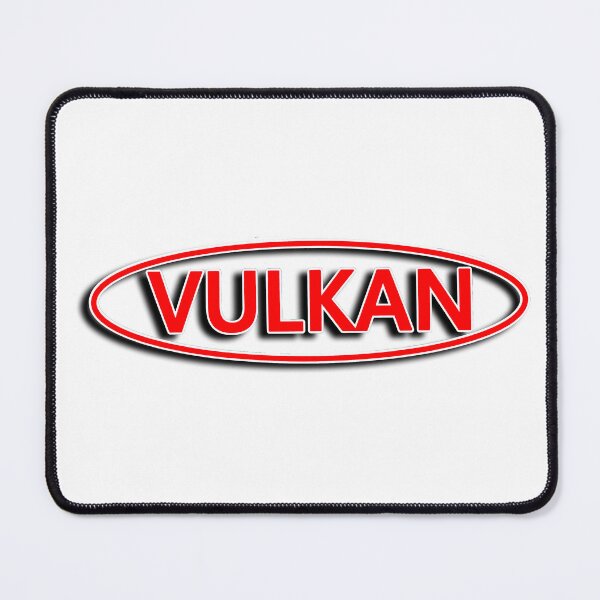 Artikelvorschau, Vulcan Boating Classic Logo Rot Weiß entworfen und verkauft von ChristinasMess.