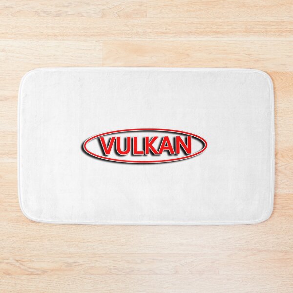 Artikelvorschau, Vulcan Boating Classic Logo Rot Weiß entworfen und verkauft von ChristinasMess.