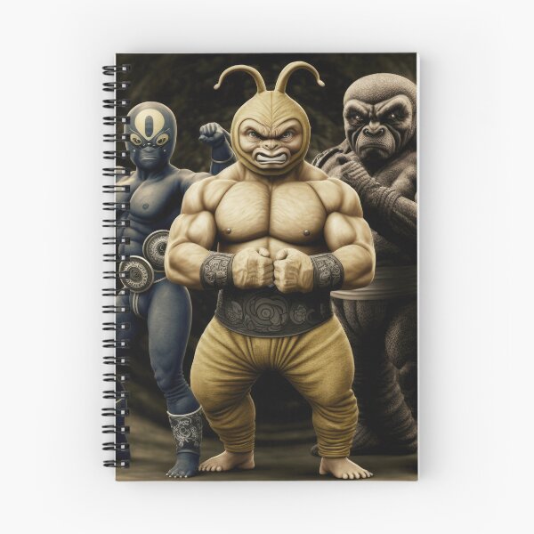 Item preview, Powerful 'Team Tubby' Muscle Bound Alien Race of Wrestling Warriors (Teletubby inspired) designed and sold by ArtificialEye.