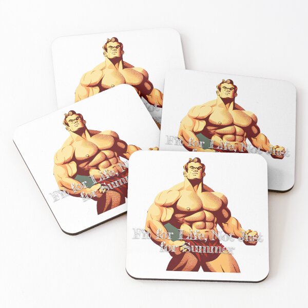 Item preview, Fit for Life, Not Just for SummerDesignBodybuilding Fitness Gym Workout Exercise Merch Print Design designed and sold by tengamerx.