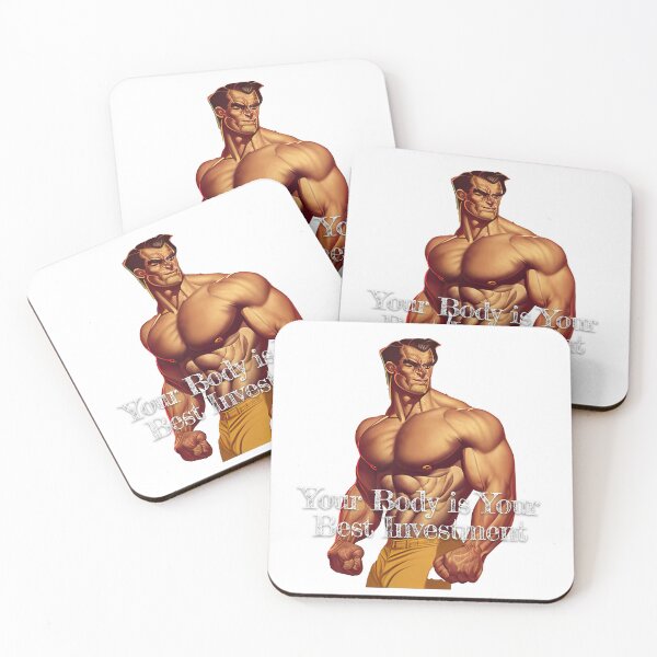 Artikelvorschau, XYour Body is Your Best InvestmentDesignBodybuilding Fitness Gym Workout Exercise Merch Print Design entworfen und verkauft von tengamerx.