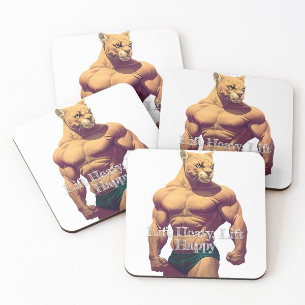 Artikelvorschau, Lift Heavy, Lift HappyDesignBodybuilding Fitness Gym Workout Exercise Merch Print Design entworfen und verkauft von tengamerx.