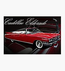 1960 Cadillac 62 Series Convertible El Dorado Photographic Print