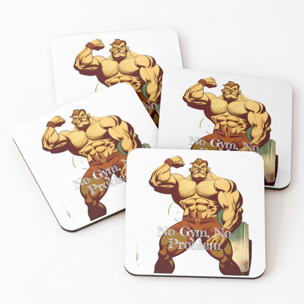 Item preview, No Gym, No ProblemDesignBodybuilding Fitness Gym Workout Exercise Merch Print Design designed and sold by tengamerx.