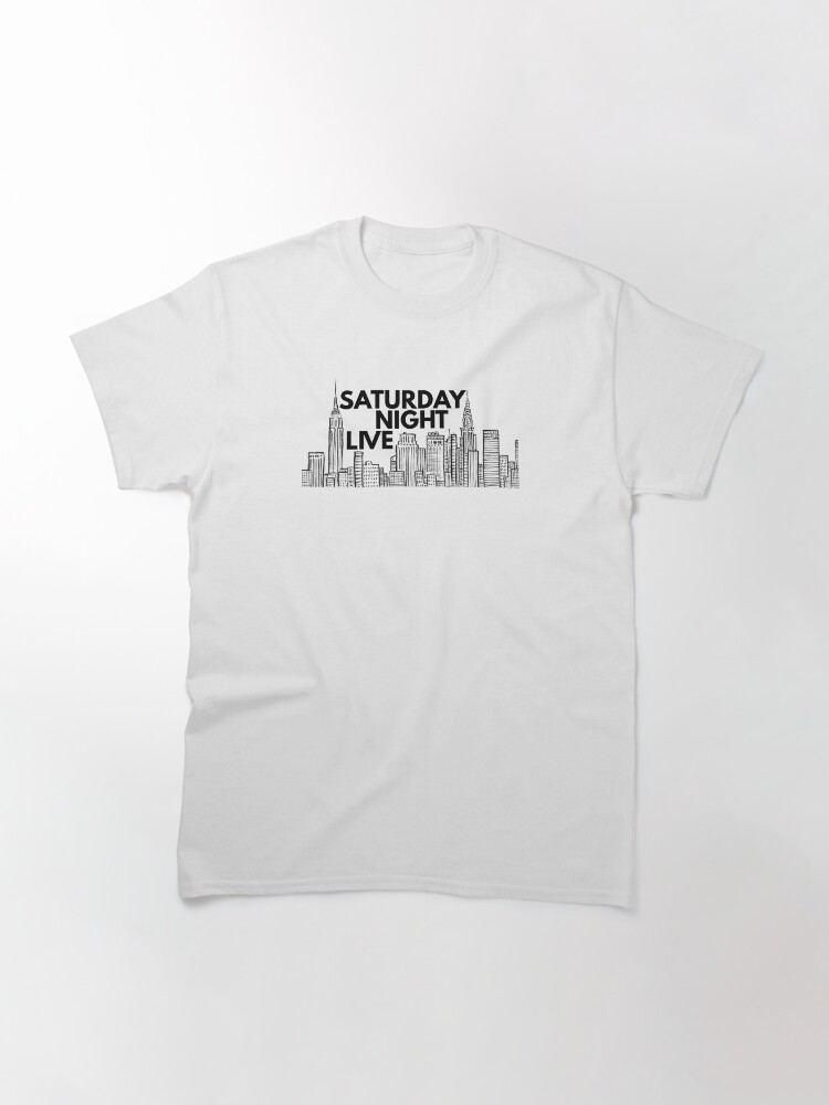Thumbnail 3 von 7, Classic T-Shirt, Saturday Night Live (Skyline von NYC) designt und verkauft von laurenthomsxn.
