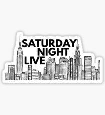 Saturday Night Live (NYC Skyline) Sticker