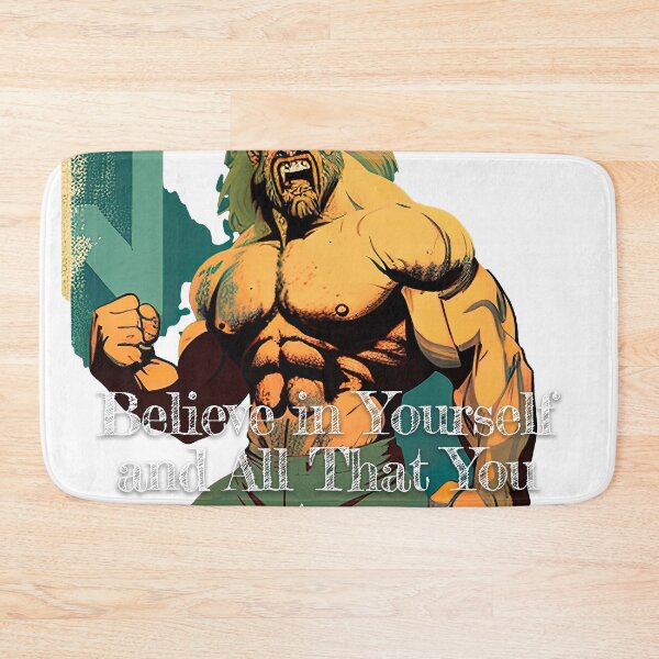 Artikelvorschau, Believe in Yourself and All That You AreDesignBodybuilding Fitness Gym Workout Exercise Merch Print Design entworfen und verkauft von tengamerx.