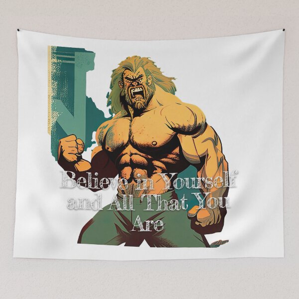 Item preview, Believe in Yourself and All That You AreDesignBodybuilding Fitness Gym Workout Exercise Merch Print Design designed and sold by tengamerx.