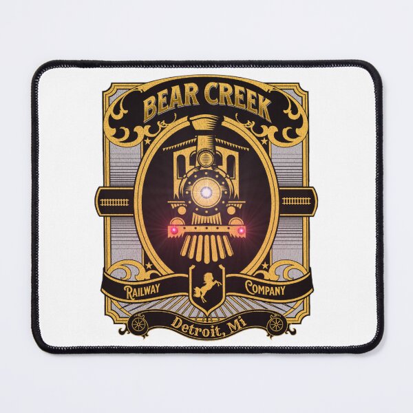 Item preview, Bear Creek Railway Company, Detroit train designed and sold by AspectArtWorks.