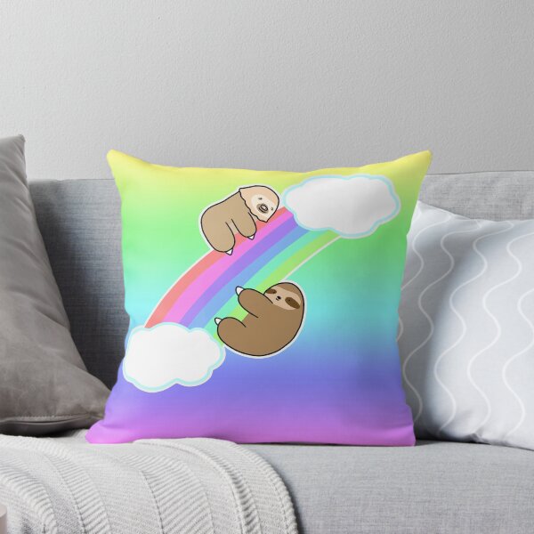 Item preview, Three Toed Sloth and Two Toed Sloth Rainbow Pastel designed and sold by SaradaBoru.