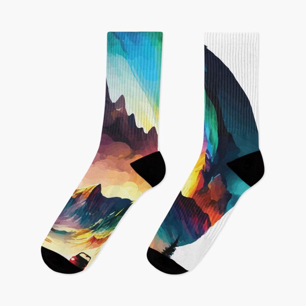 Item preview, Aurora Borealis Road Trip - Wanderlust Traveller designed and sold by GVRDesign.