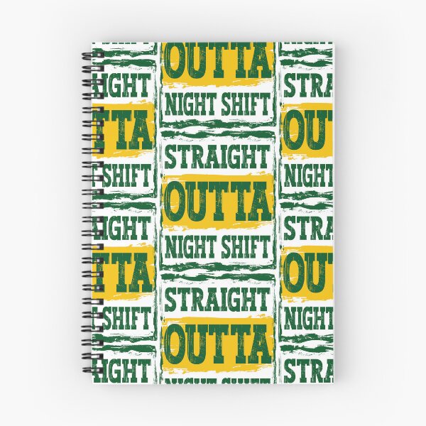 Item preview, Straight Outta Night Shift designed and sold by SimplyBubblez.