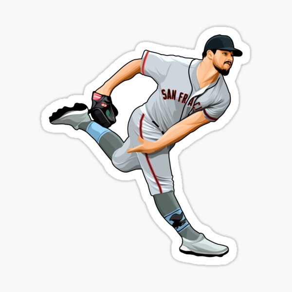 Joc Pederson San Francisco Giants 23 Sticker for Sale by TheBmacz