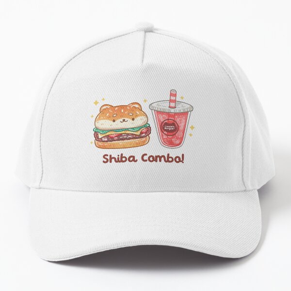 Shiba Combo Burger Baseball Cap